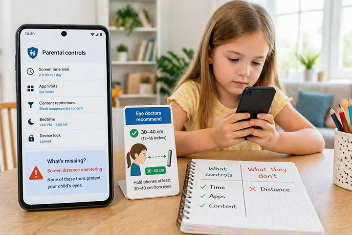 Android Parental Controls for Eye Health: What’s Missing