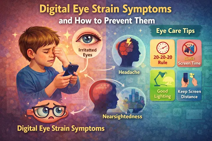 Digital Eye Strain Symptoms and How to Prevent Them