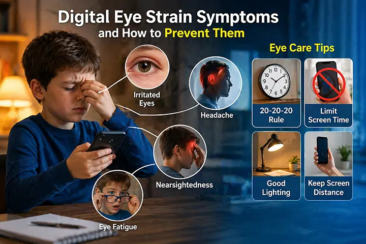 Digital Eye Strain Symptoms and How to Prevent Them
